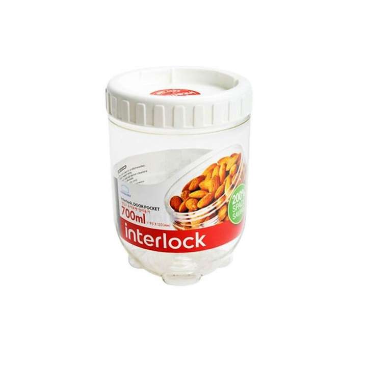 Hộp Bảo Quản Interlock Lock&amp;Lock - INL304W - 700Ml - Nhựa Pet