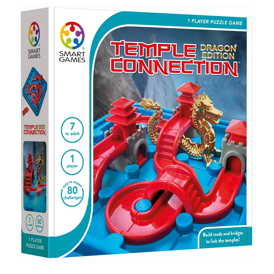 Đồ chơi thông minh Smartgames Thử Thách Temple Connection - Dragon Edition