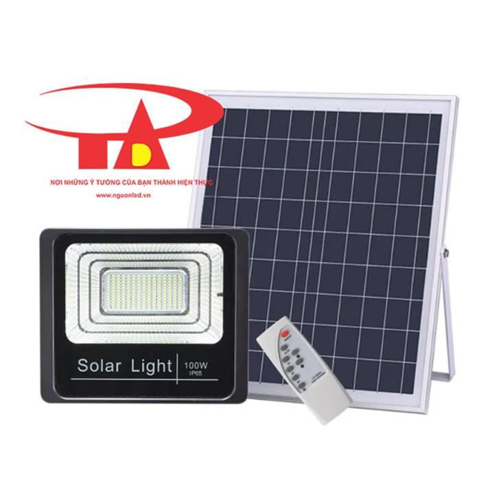 Đèn pha led năng lượng mặt trời 100w - SFL100