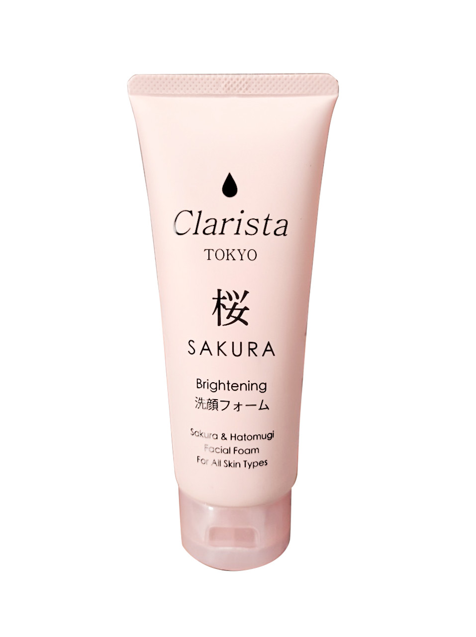 Sữa Rửa Mặt Sạch Sâu Chiết Xuất Than Hoạt Tính Clarista Tokyo Charcoal Facial Foam (130g)