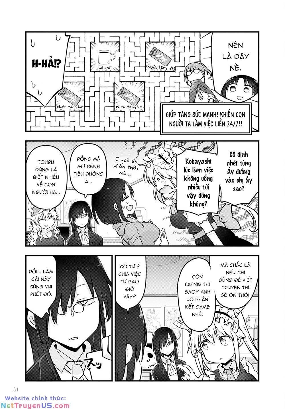 The Maid Dragon Of Kobayashi Chapter 136: Tohru Và Gamebook Của Riêng Mình - Trang 9