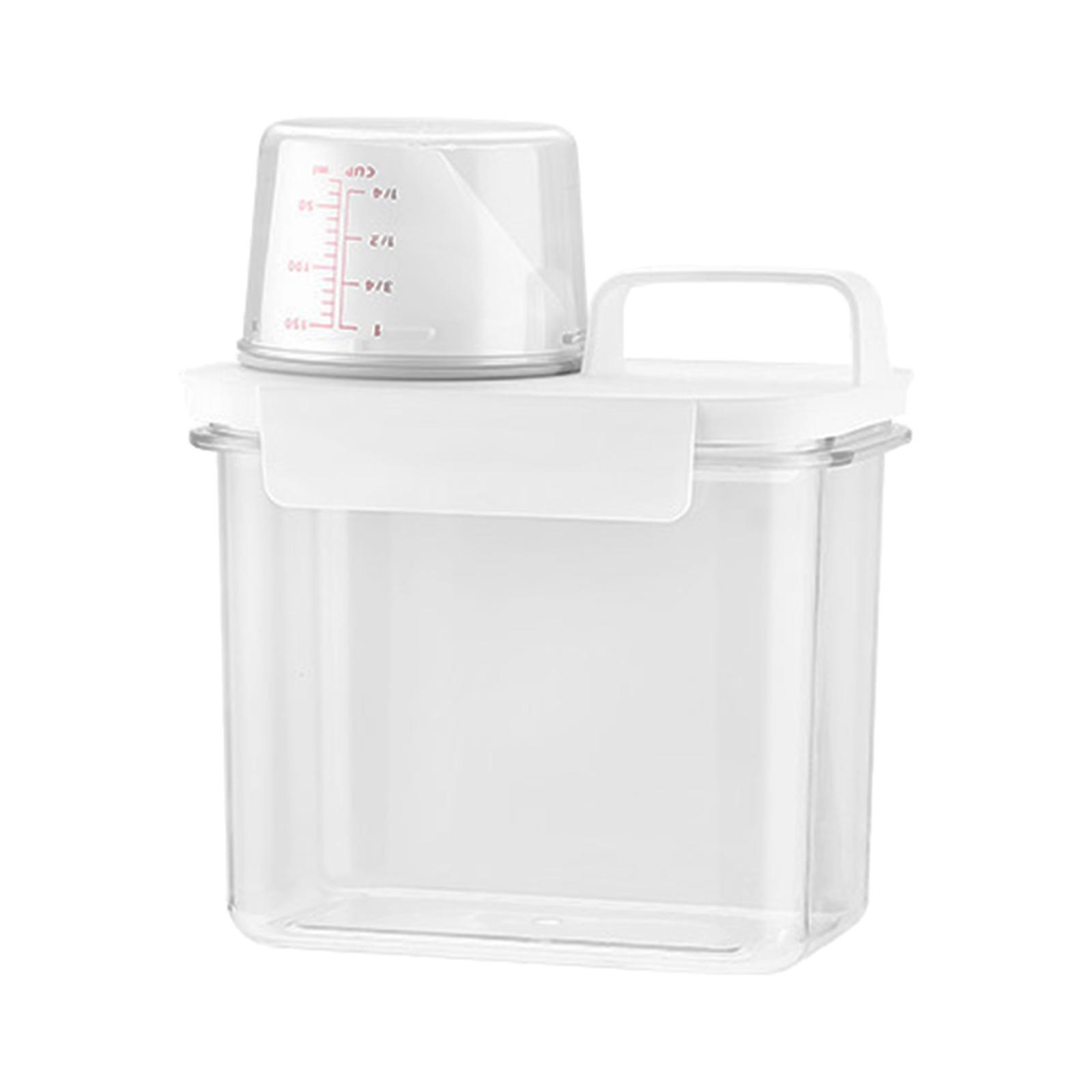 Plstic Lundry Detergent Continer Rice Bin Storge Box for Nuts Rice Flour