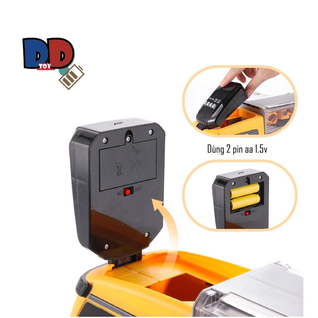 Đồ chơi xe oto cảnh sát cứu hỏa lính đặc công cho bé kèm theo 6 xe nhỏ có nhạc hàng có sẵn