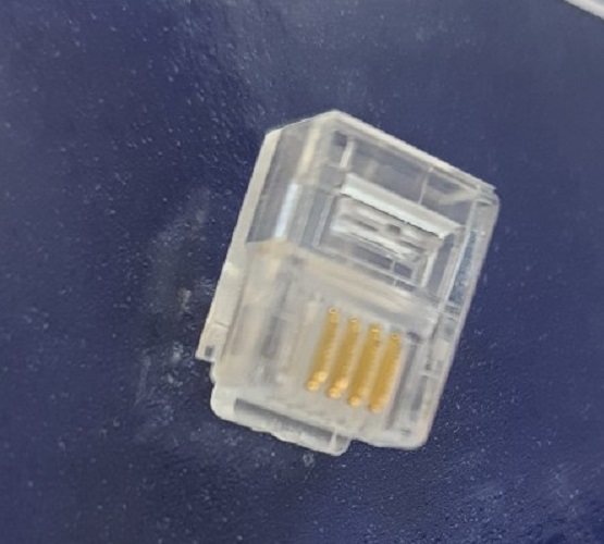 Hạt đầu bấm RJ11 Cat3 loại rj11 6p4c-Hạt thoại