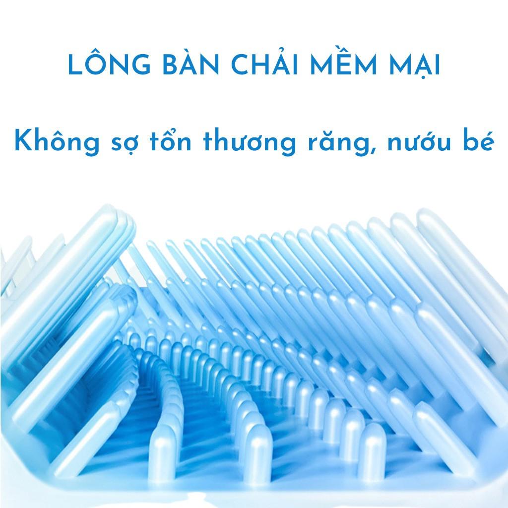 Bàn Chải Đánh Răng Chữ U Thông Minh Chất Liệu Silicon Cho Bé Từ 2 - 6 Tuổi