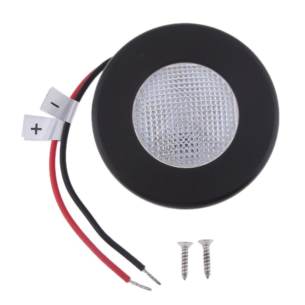 12V LED Interior Dome Light Ceiling Lamp 6300K For Car Truck Boat RV