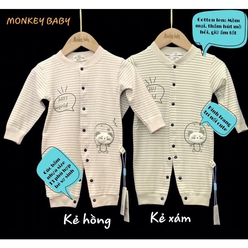 Bộ áo liền quần, bodysuit, body cho bé trai, bé gái cotton len