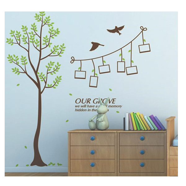 Decal Dán Tường Cây Khung Hình 7 PK408