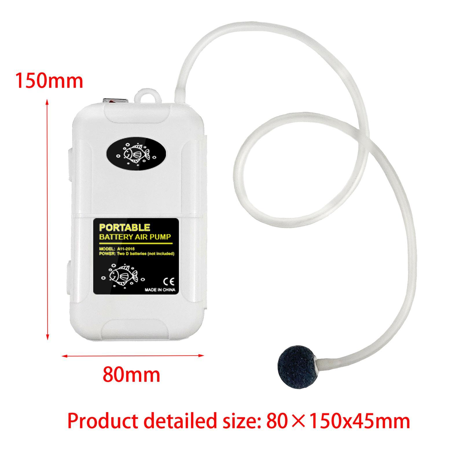 Aquarium Air Pump Mini Size Oxygen Aerator Pump for Aquariums Power Cut