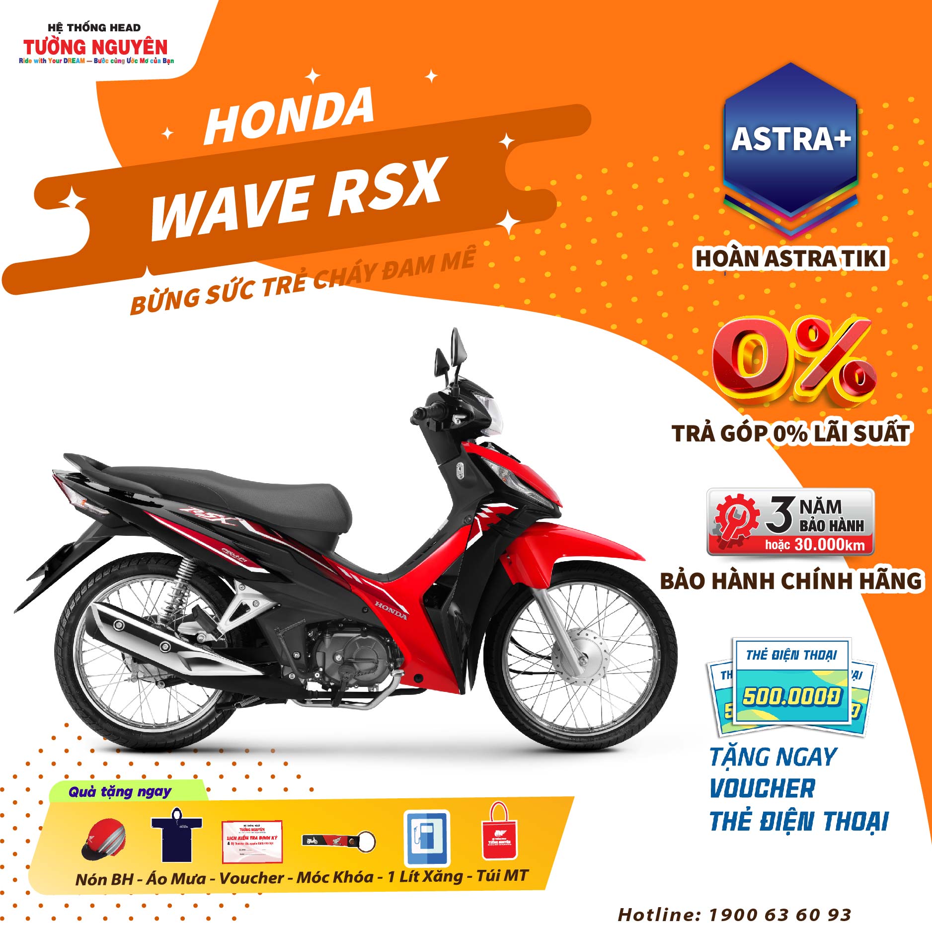 Xe máy Wave RSX FI110 - Phiên bản Tiêu Chuẩn