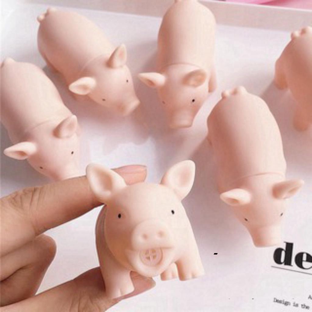 (sỉ 5k) Heo dễ thương bóp mềm phát ra tiếng kêu vui nhộn
