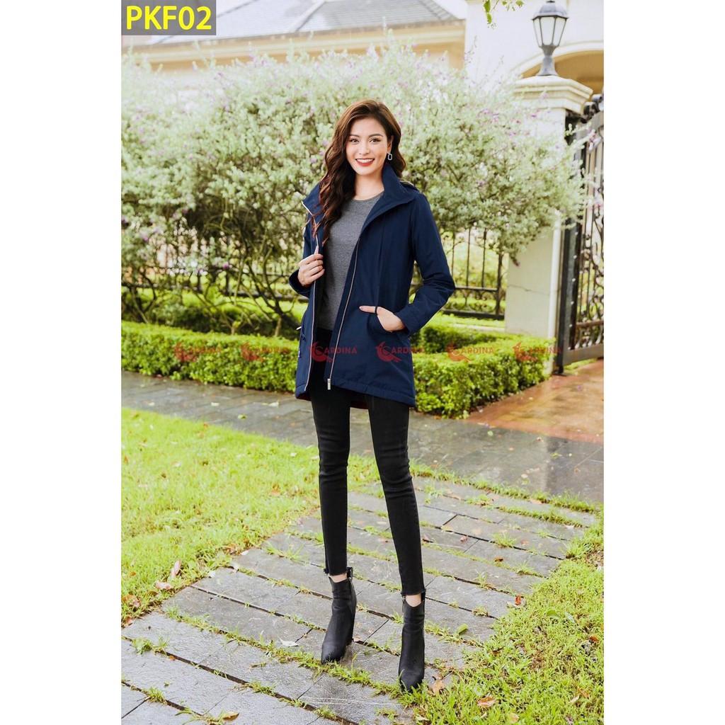Áo PARKA Nữ Lót Lông Cừu Siêu Nhẹ, Siêu Ấm, Chống Thấm Nước