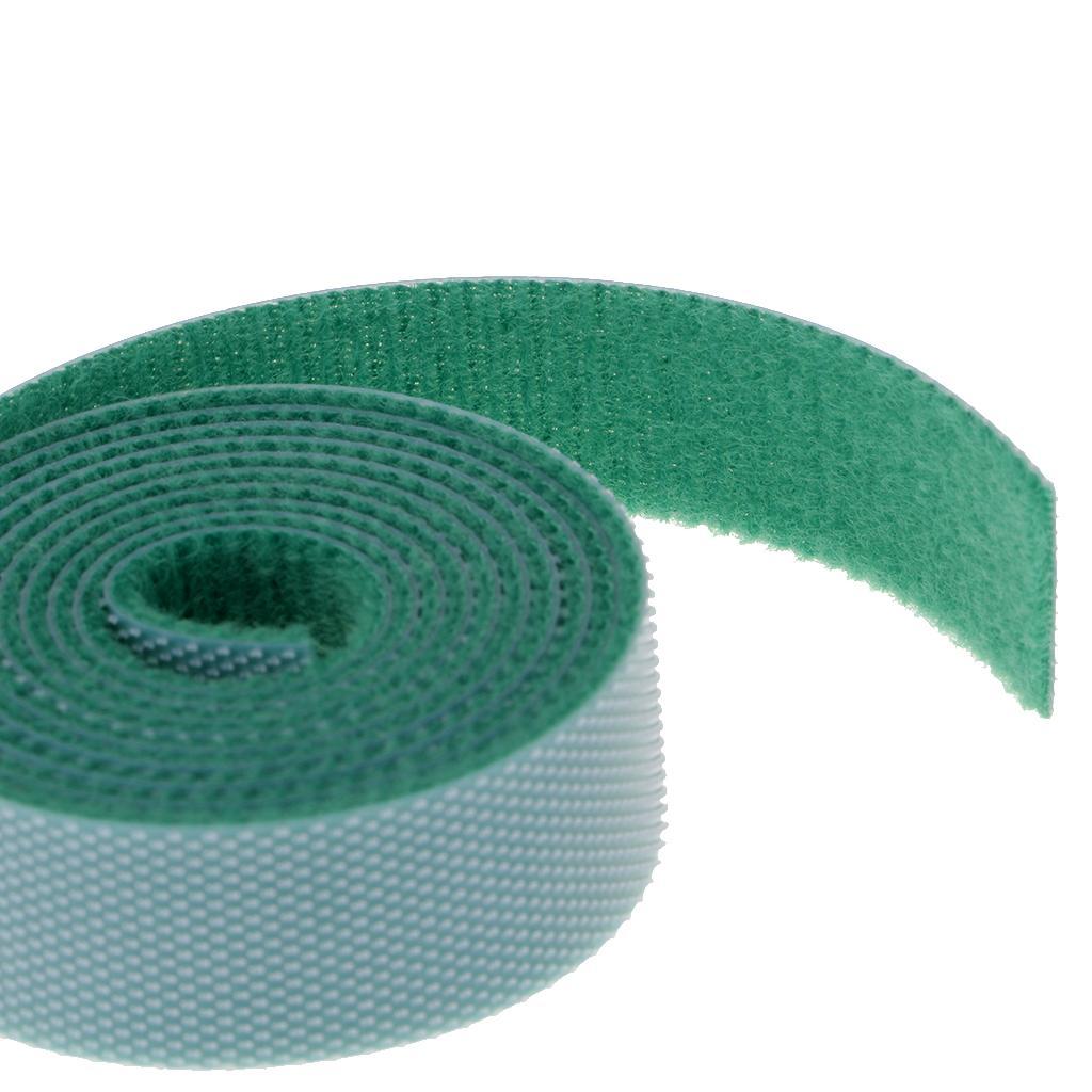 2 Roll Nylon Reusable Cable Straps Cable Ties Wire Organizer