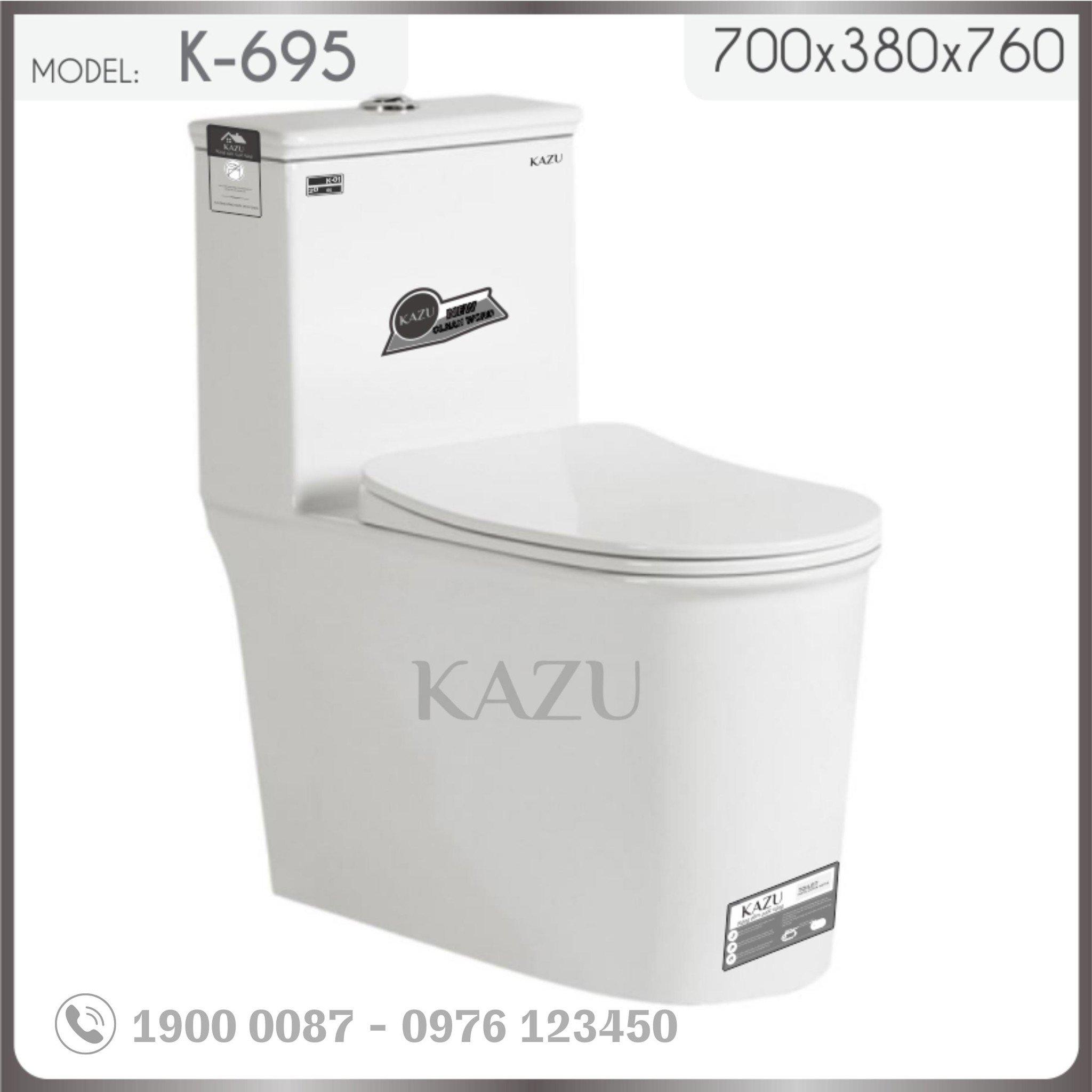 Bồn cầu khối KAZU K695