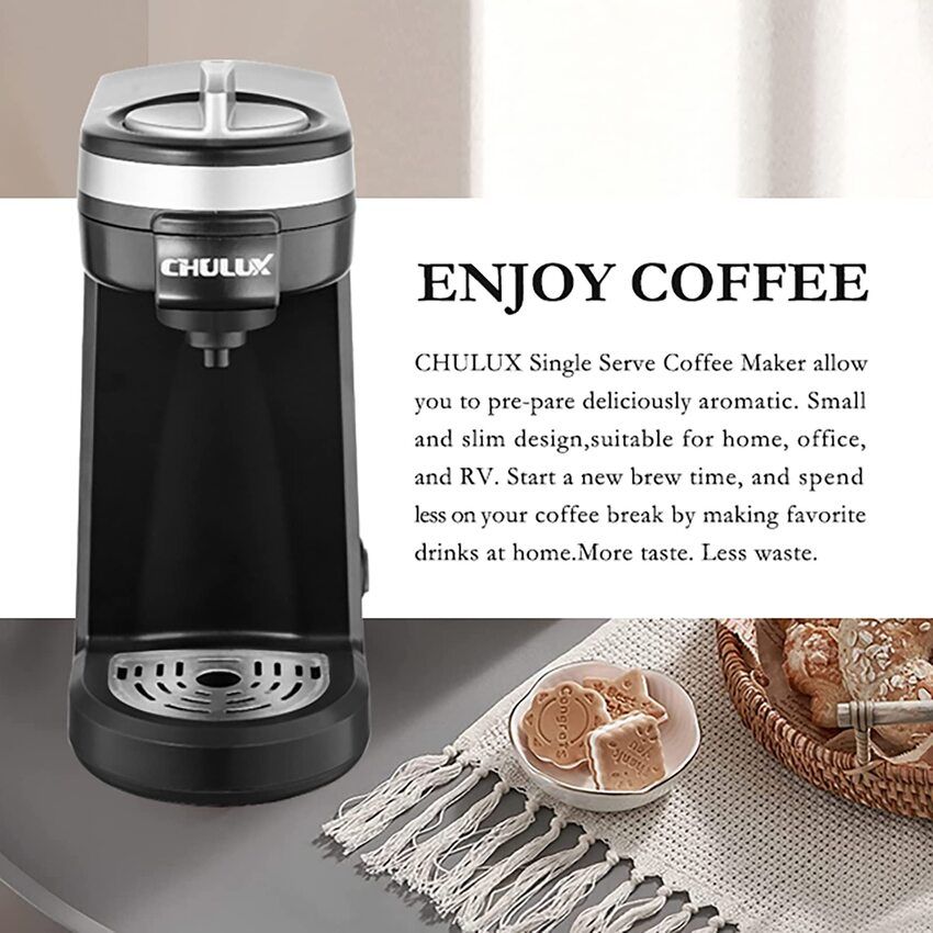 Máy pha cà phê viên nén Nespresso Chulux QF-CM801 - Hàng Nhập Khẩu