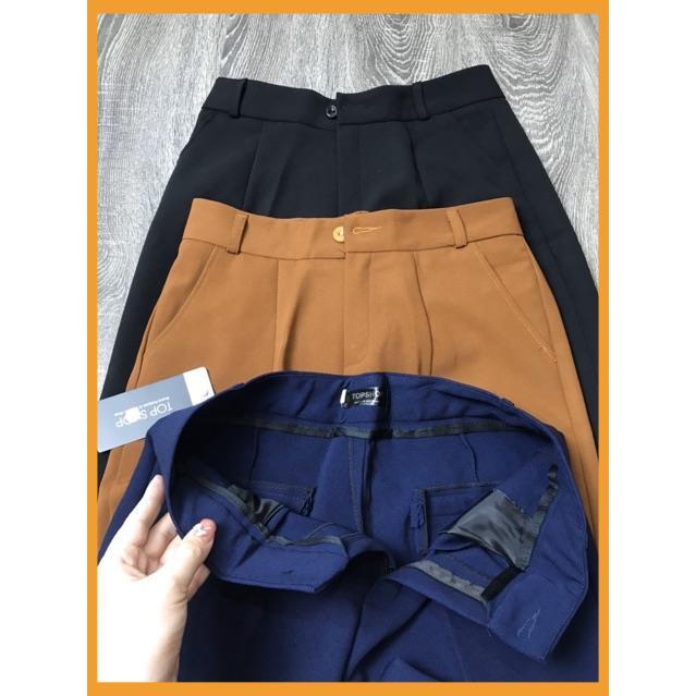 Quần Baggy Công Sở TS, Chất Vải Dày Dặn, Tôn Dáng, Hàng VNXK - LADY MODE