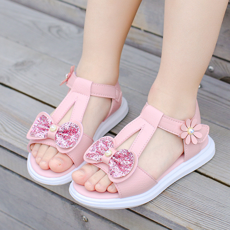 Sandal bé gái 3 - 12 tuổi kiểu dáng Hàn Quốc SG31