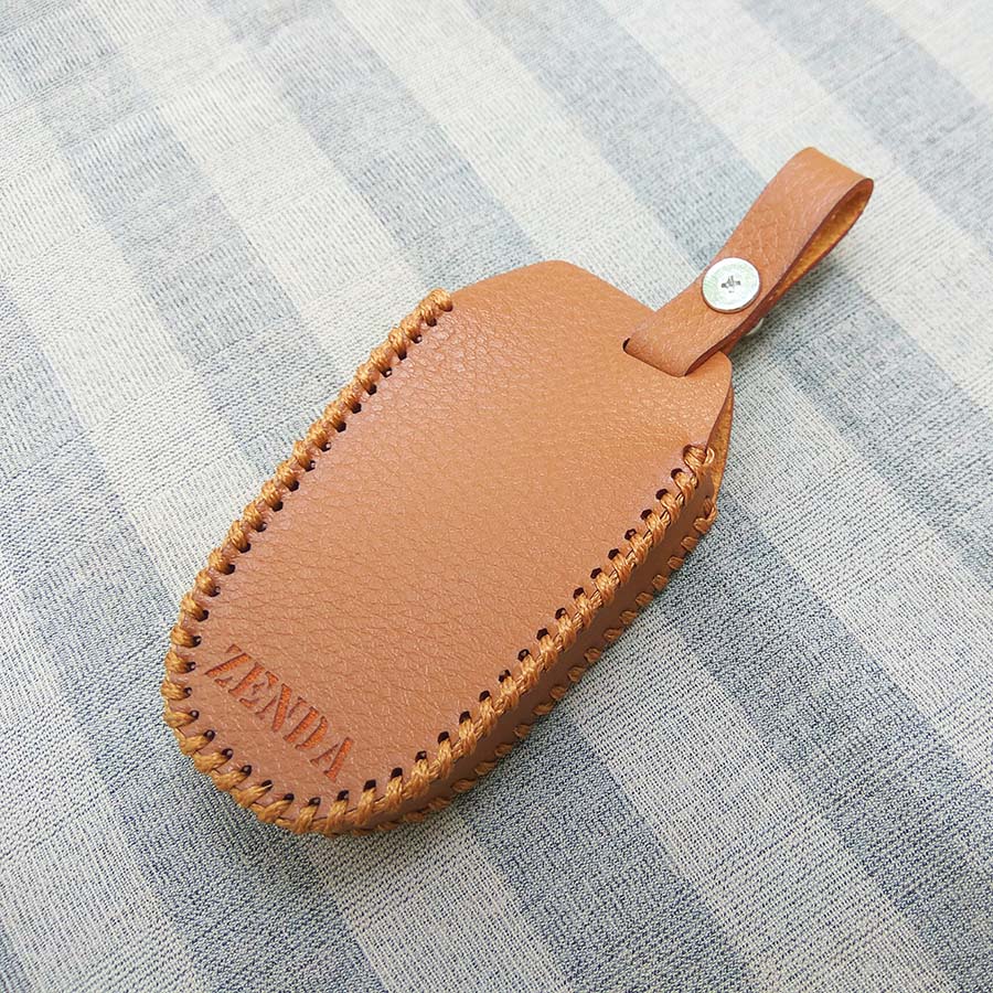 Bao da chìa khóa smartkey xe hơi Peugeot
