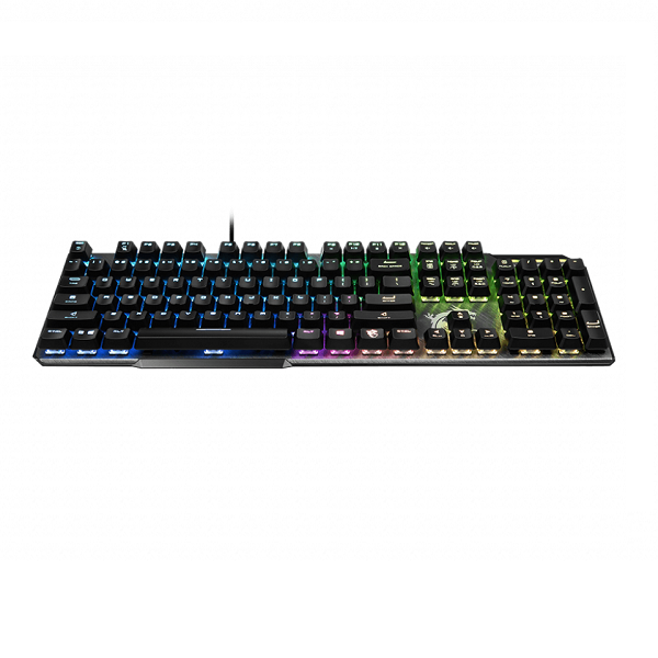 Bàn phím cơ gaming MSI Vigor GK50 Elite Kailh Blue Switch (màu đen) Hàng chính hãng