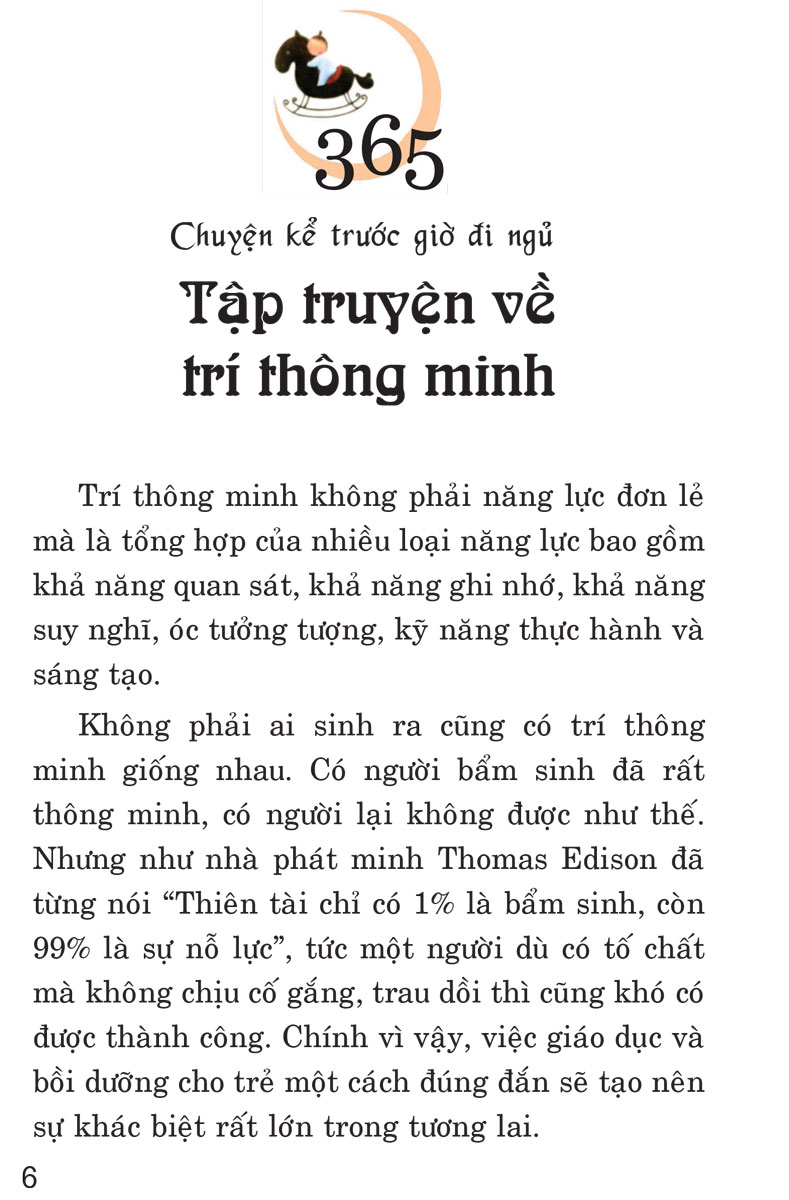 365 Chuyện Kể Trước Giờ Đi Ngủ - Những Câu Chuyện Phát Triển Chỉ Số Thông Minh IQ 2 _DTI