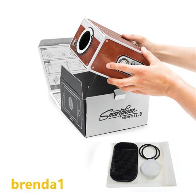 Máy Chiếu 3D Mini DIY Có Thể Điều Chỉnh Cho Điện Thoại Di Động