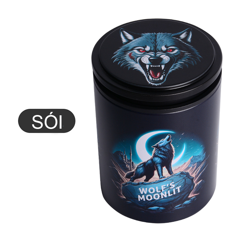 Gạt Tàn Thuốc Xe Hơi Có Đèn Led Tự Động Nhiều Hình