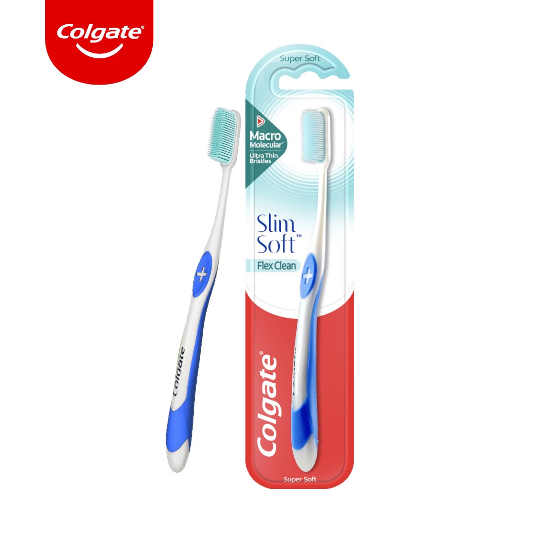 Combo 4 Bàn chải đánh răng Colgate SlimSoft Flex Clean