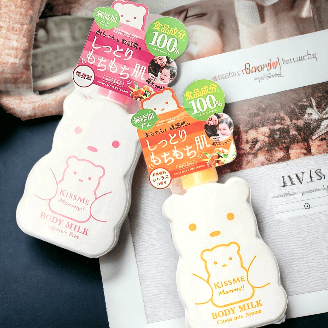 Sữa Dưỡng Thể Cấp Ẩm Dành Cho Bé Từ 6 Tháng Tuổi Và Làn Da Nhạy Cảm Kissme Mommy Body Milk