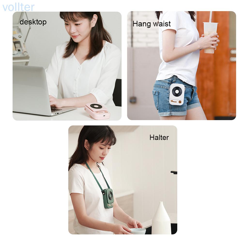 Quạt Usb Treo Cổ Giảm Tiếng Ồn
