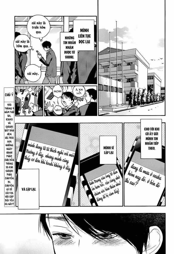 lịch tình yêu chapter 8 5