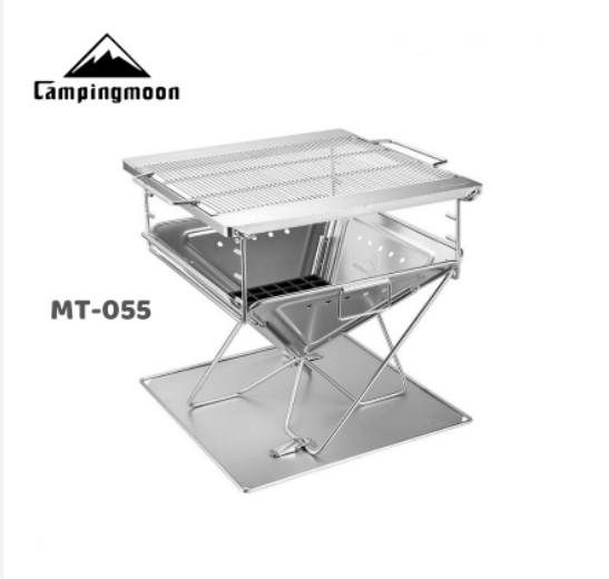 Bếp nướng than hoa ngoài trời Campingmoon MT-055 cho 8-10 người