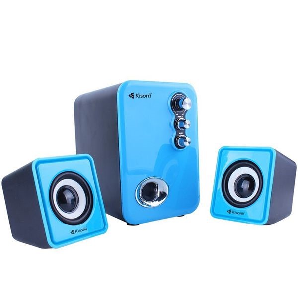 Bộ Loa Vi Tính 2.1 Mini Speaker Kisonli U2100 - HÀNG CHÍNH HÃNG