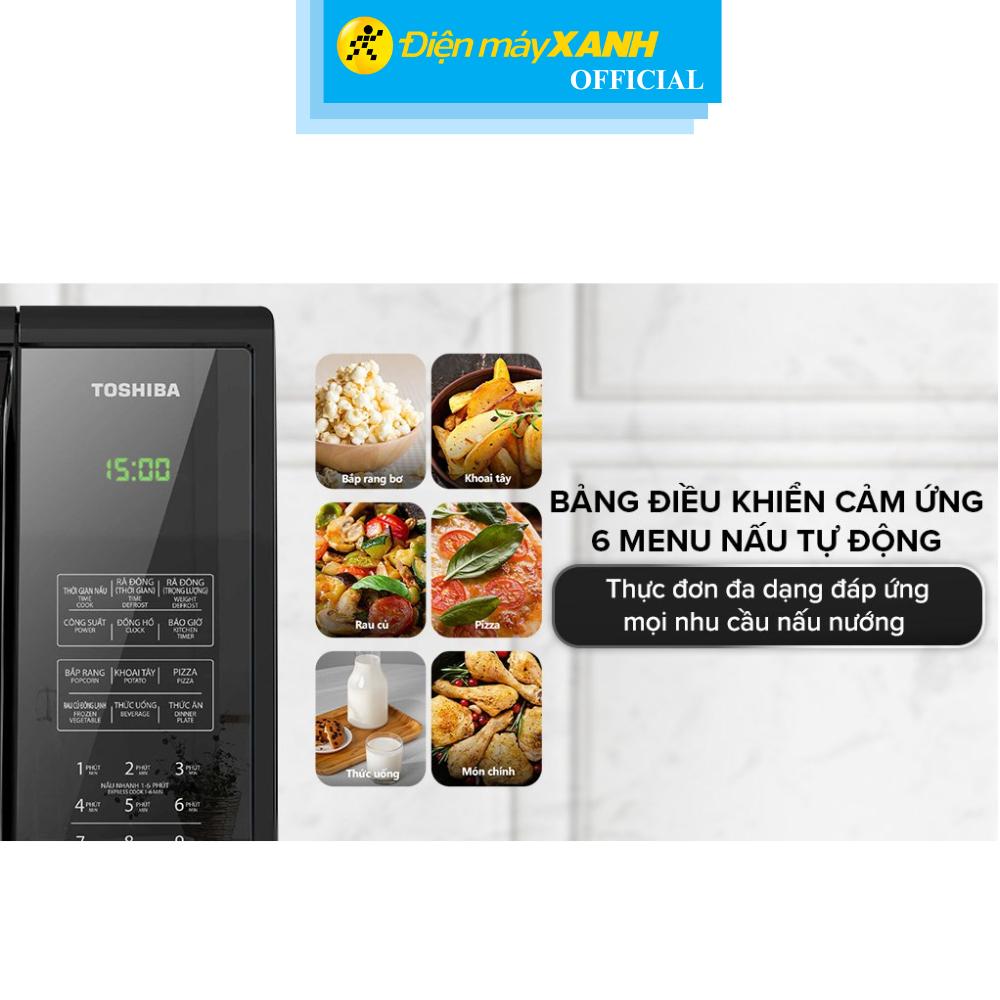 Lò vi sóng Toshiba MM-EM25PE(BM) 25 lít - Hàng Chính Hãng