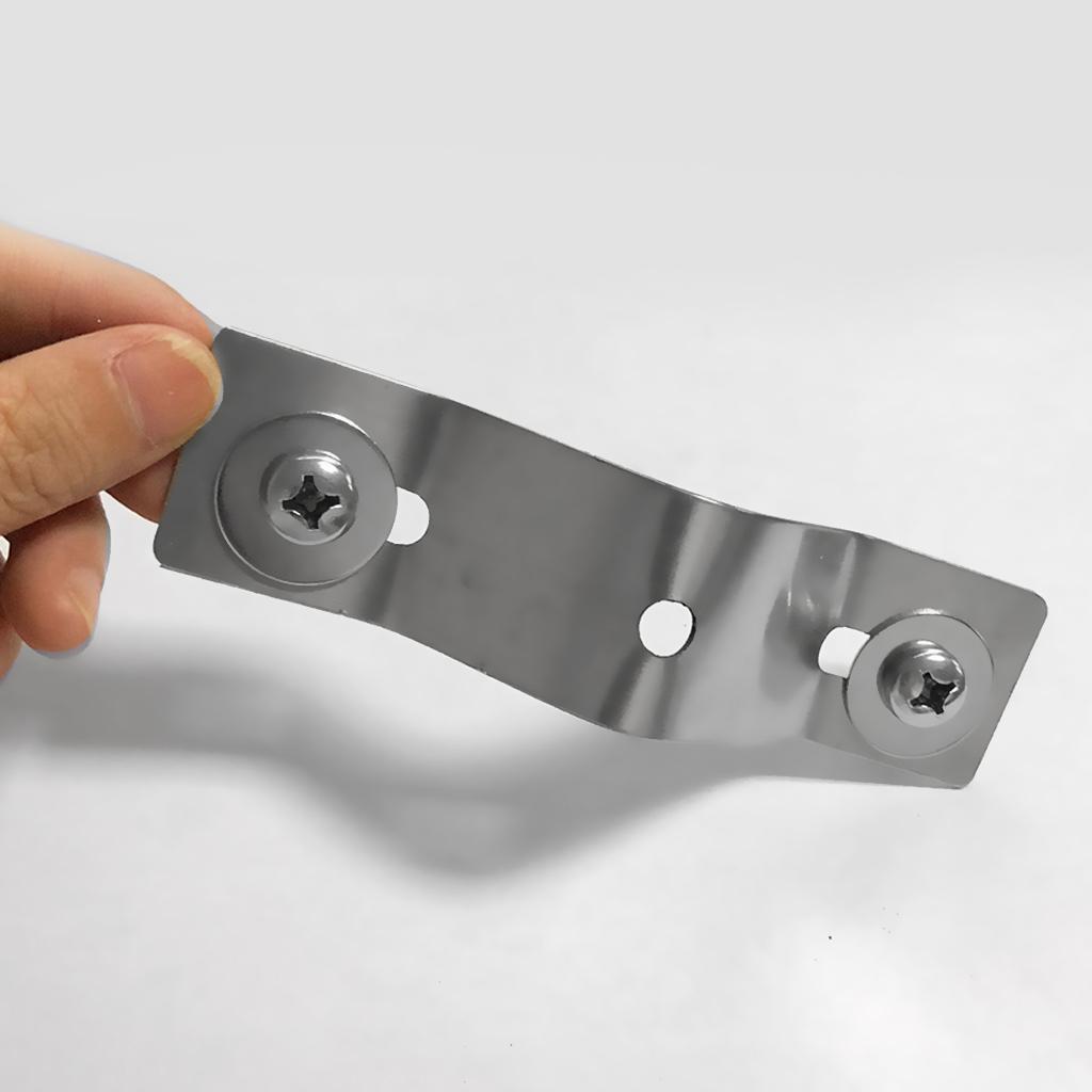 2Pcs Stainless Marine Boat Kayak Trolling Motor Mounting Bracket Mount Plate