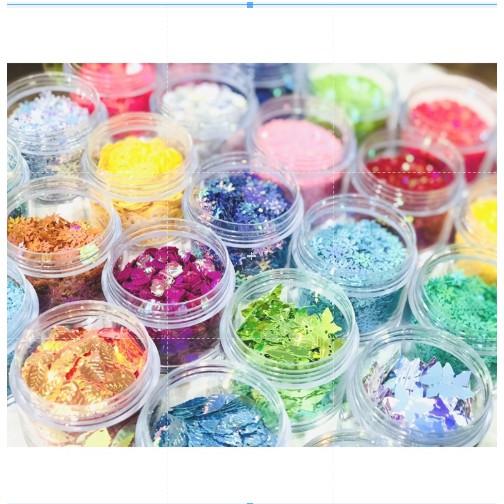 Hộp 30G Kim Tuyến Sequins Hình Ngôi Sao Trang Trí - Trường Thịnh Sài Gòn