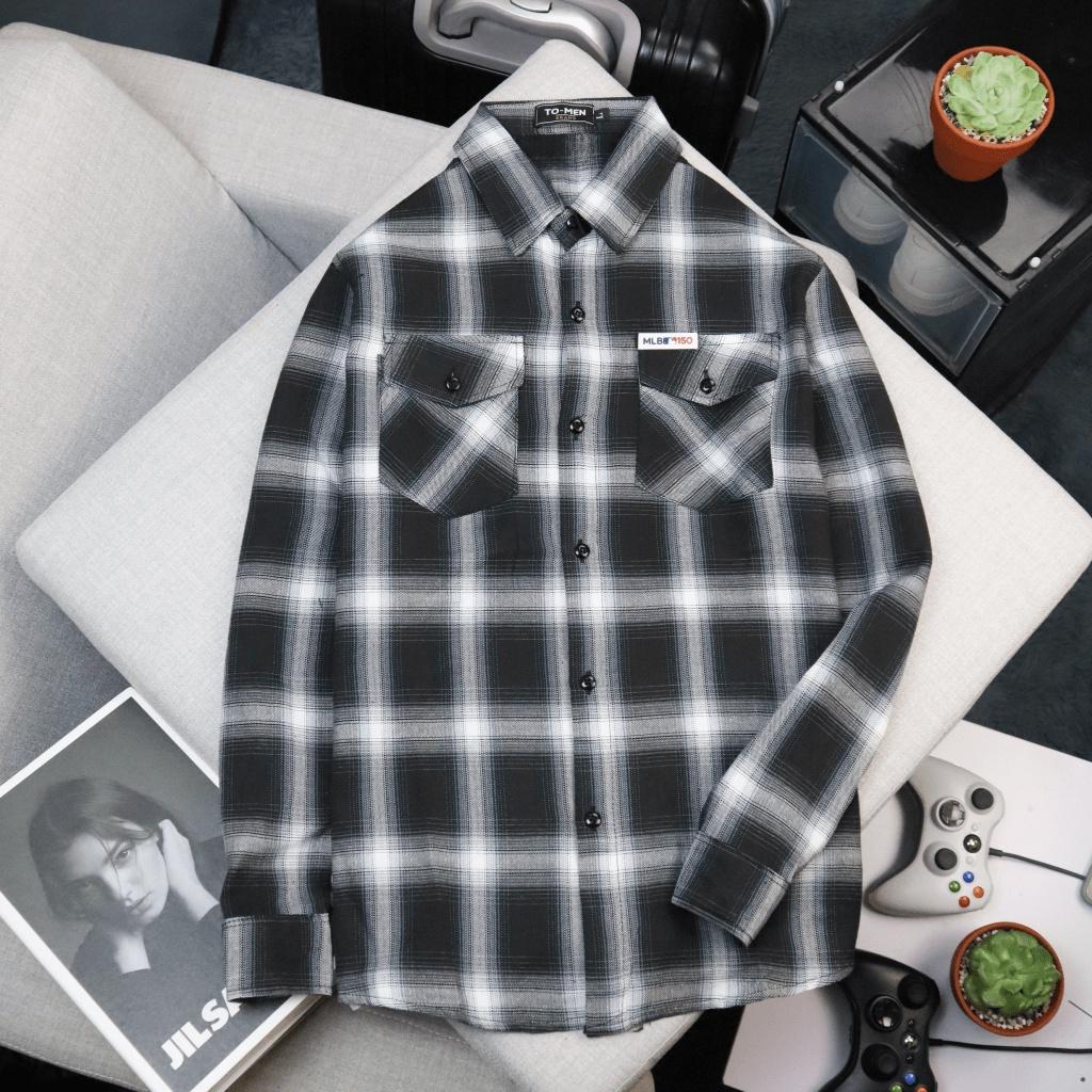 (HCM) ÁO SƠ MI NAM CARO DÀI TAY PHONG CÁCH BOY PHỐ - SIÊU XỊN , THỜI TRANG NAM ĐẲNG CẤP CHO CÁC BẠN TRẺ THỜI TRANG NAM 1
