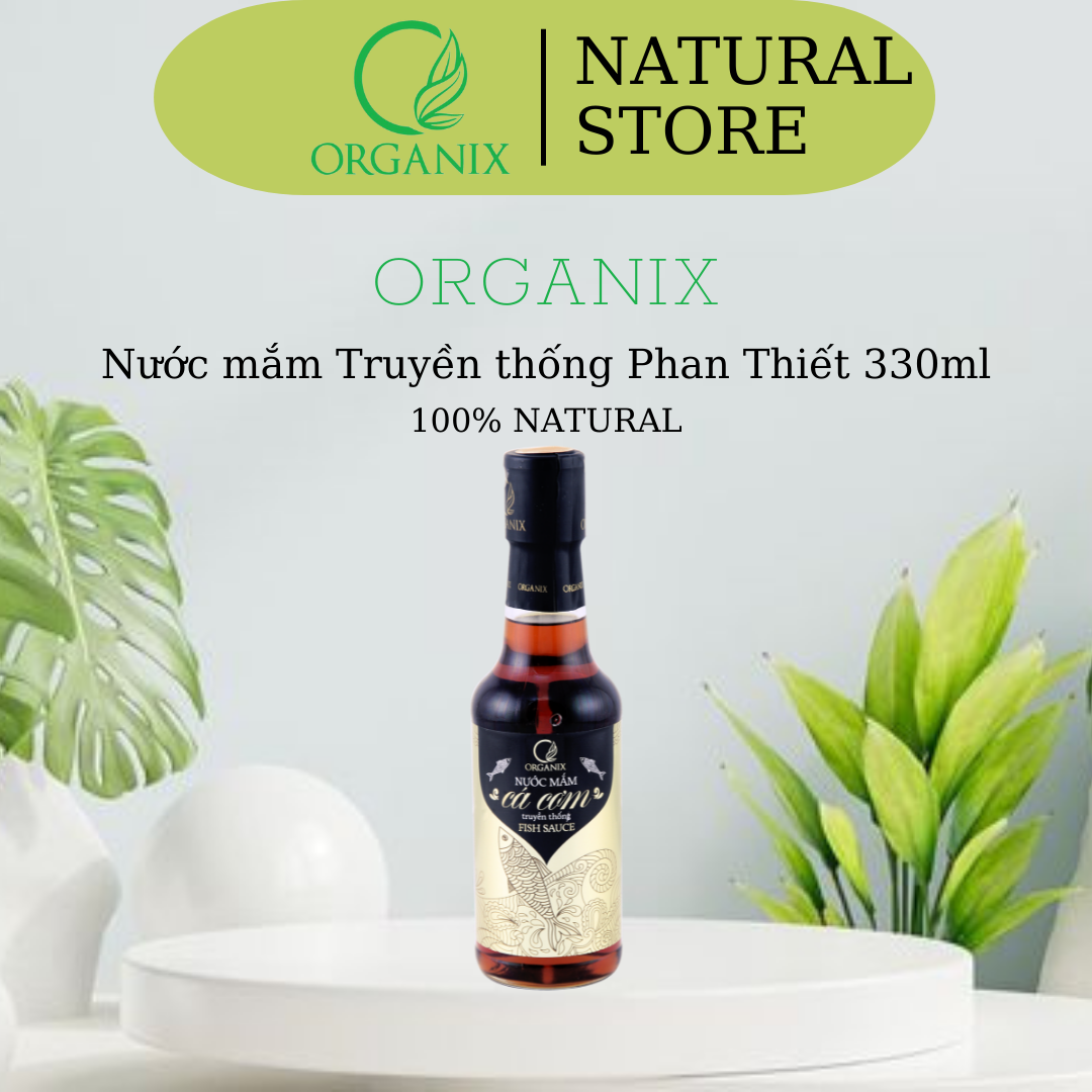 NƯỚC MẮM CÁ CƠM TRUYỀN THỐNG CHAI THUỶ TINH 330ml