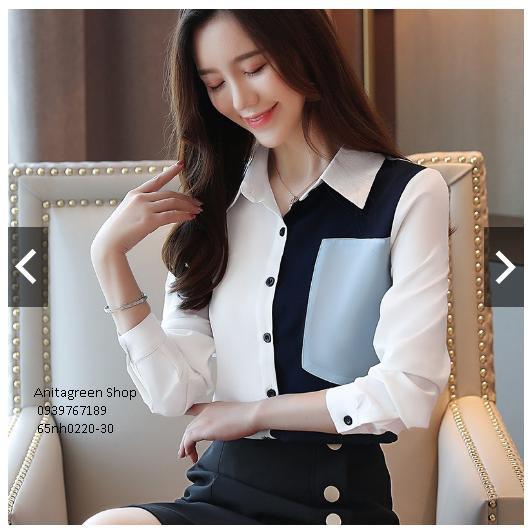 65nh0220-ÁO SƠ MI NỮ TAY DÀI s-6xl