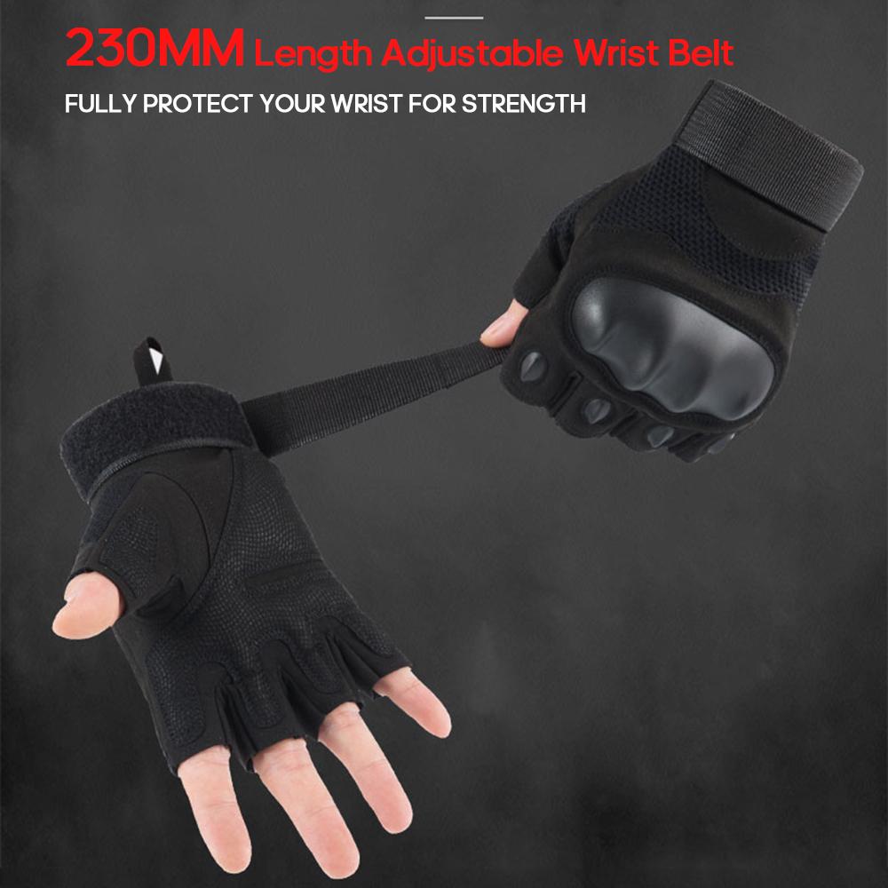 Găng tay thể thao ngoài trời nửa ngón, Găng tay chống trượt Chống mài mòn