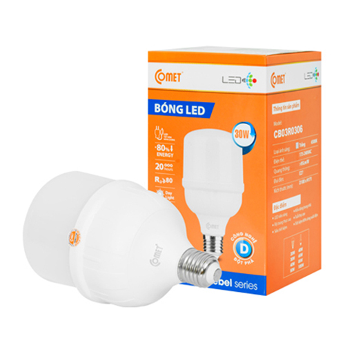 Bộ 2 bóng Comet Led Bulb Rebel 30W CB03R030