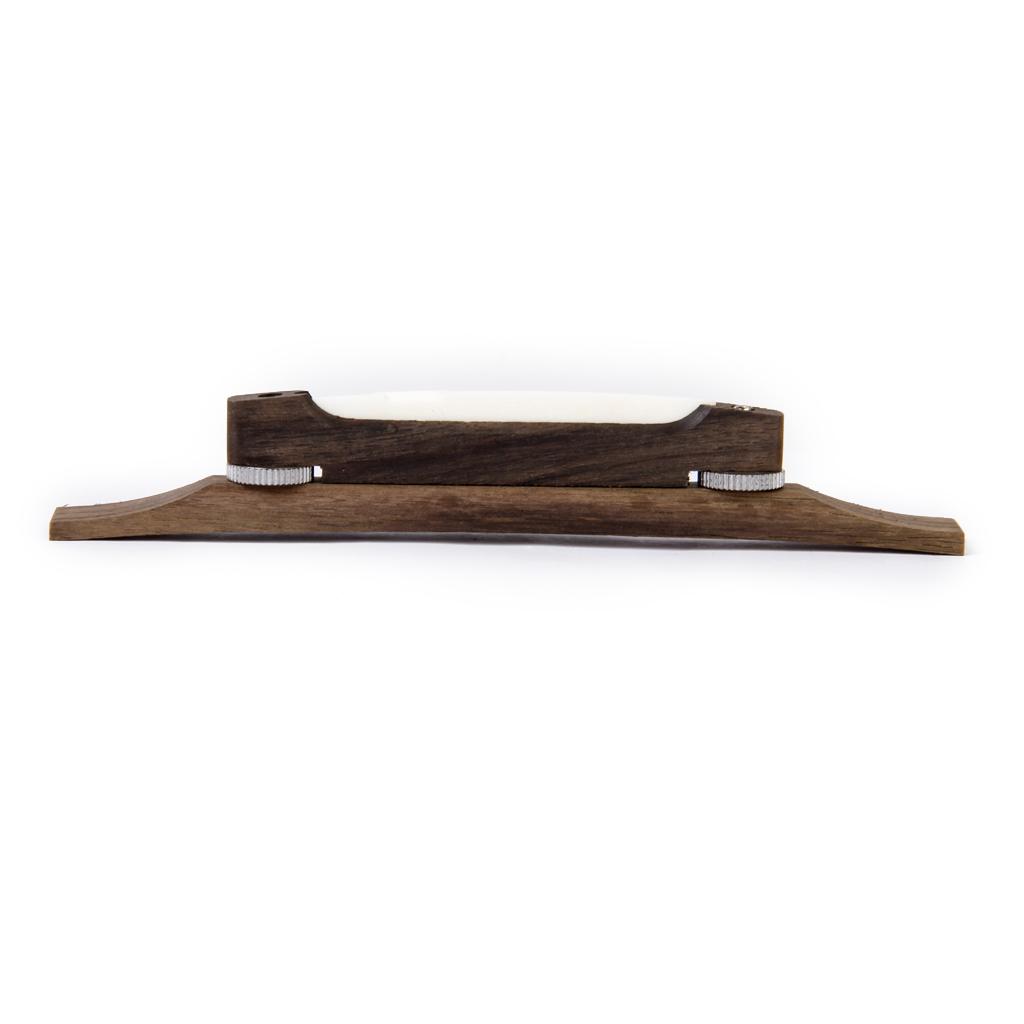 Carved Rosewood Bridge Bone Saddle for Instrument Archtop Jazz
