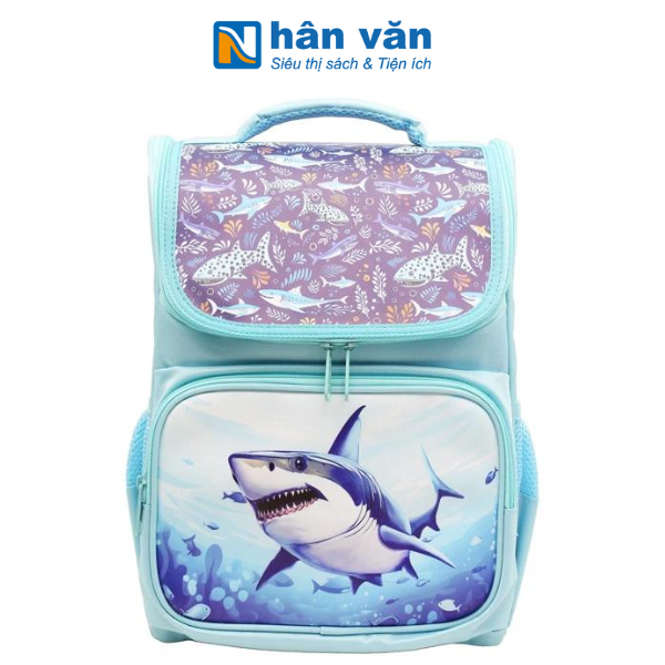 Ba Lô Chống Gù Cá Mập Siêu Nhẹ - Thiên Long BP-020 - Xanh Biển