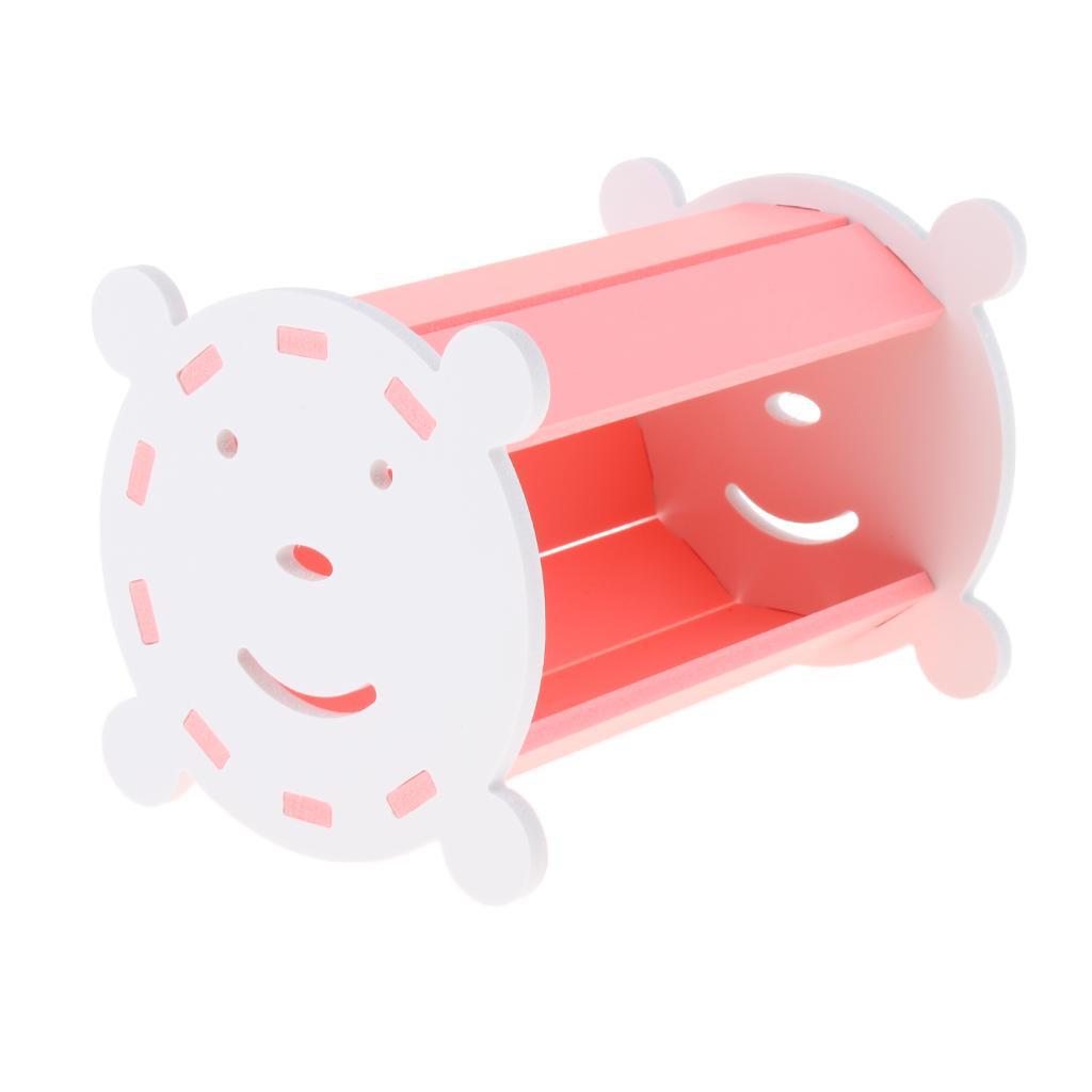 Small Animals Hamster Gerbil Colorful Tunnel House Nest Rest Bedroom