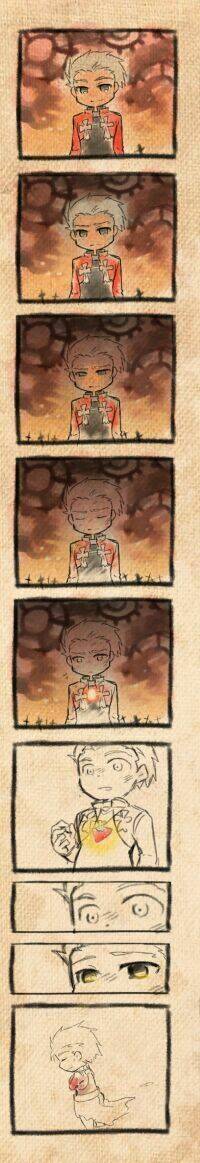 chén thánh: đêm định mệnh - doujinshi archer x rin chapter 7 6