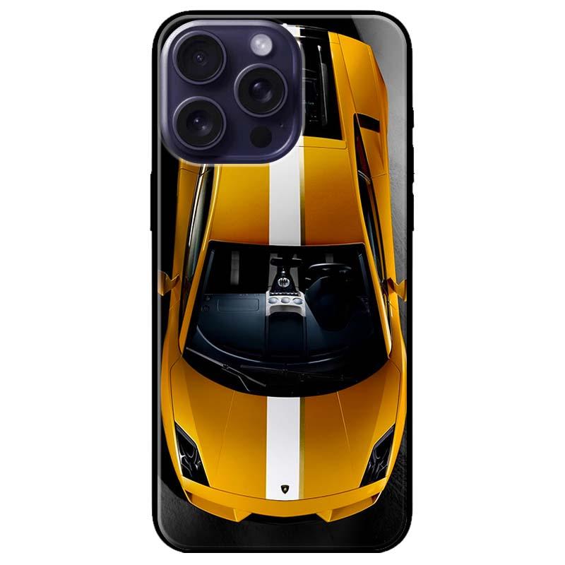 Ốp lưng dành cho Iphone 15 - Iphone 15 Plus - Iphone 15 Pro - Iphone 15 Pro Max - Xe Sọc Trắng - Hàng Chính Hãng