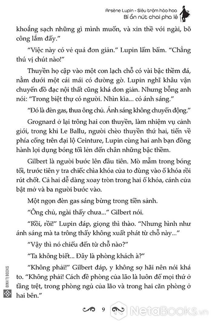 Arsène Lupin - Siêu Trộm Hào Hoa - Bí Ẩn Nút Chai Pha Lê