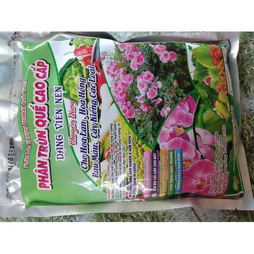 PHÂN TRÙN QUẾ CAO CẤP DẠNG VIÊN NÉN 1KG