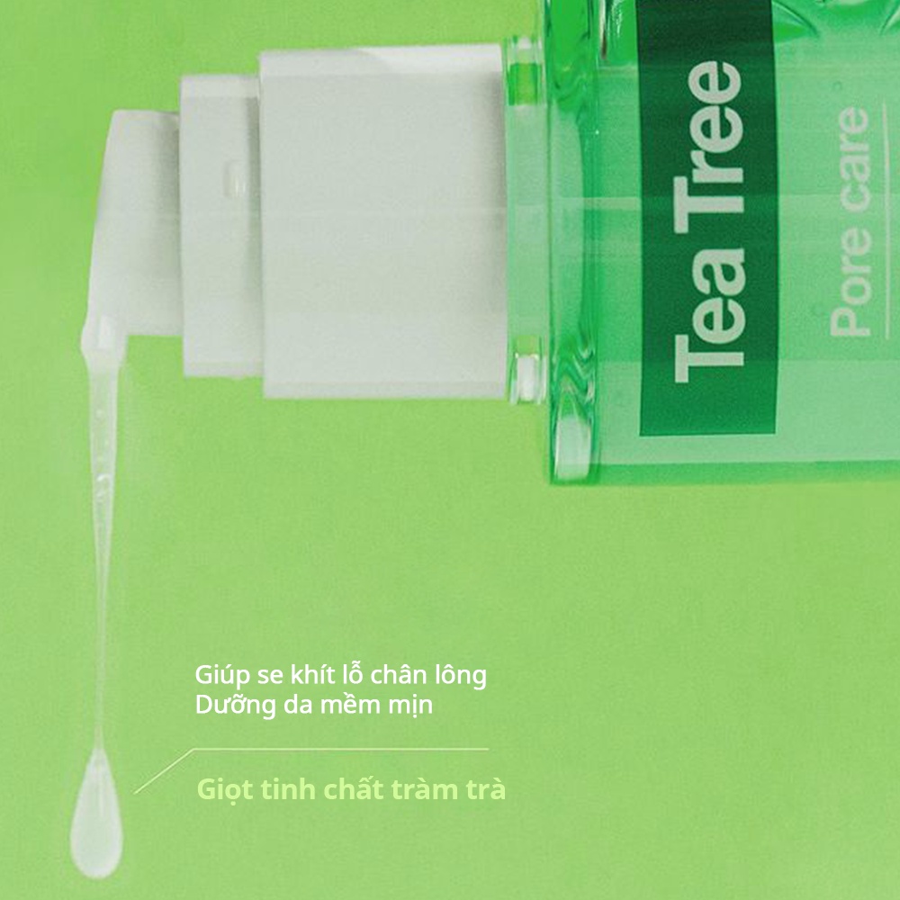 Tinh Chất Giảm Viêm, Giảm Mụn Trứng Cá Nature Republic Good Skin Tea Tree Ampoule 30ml