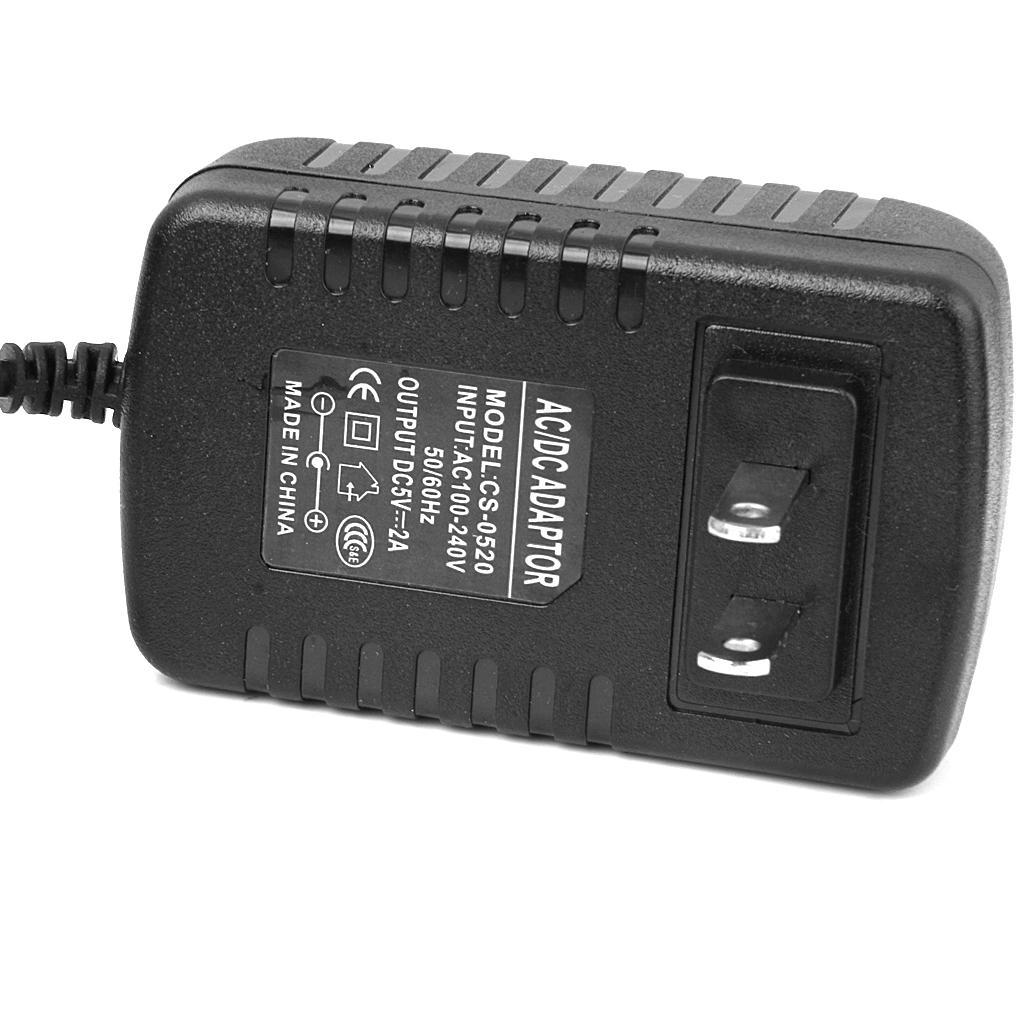 US Plug AC 100-240V to DC 5V 2A Power Supply Charger Converter Adapter