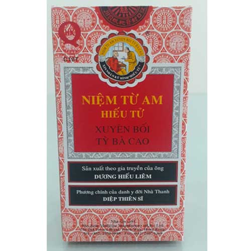 NIỆM TỪ AM HIẾU TỬ XUYÊN BỐI TỲ BÀ CAO ( NIN JIOM PEI PA KOA) - CHAI 300ML